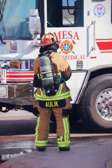 Fire Cpt. Sierra Aulik
