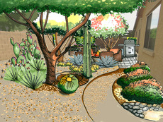 Drab to Fab Landscape Rendering