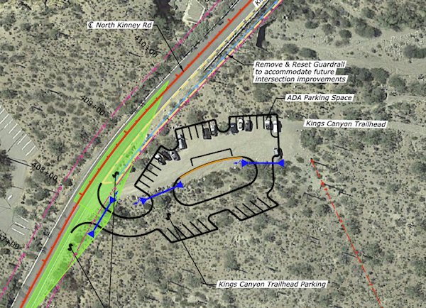 Trailhead map