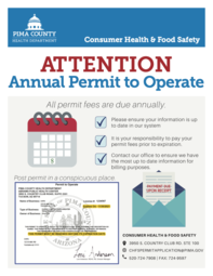 Permit update flyer