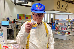 centenarian at library