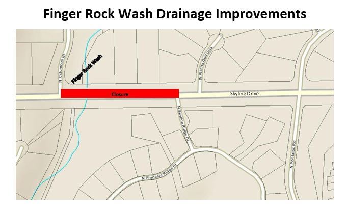 Finger Rock Wash Drainage Improvements