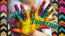 library kids art exhibit