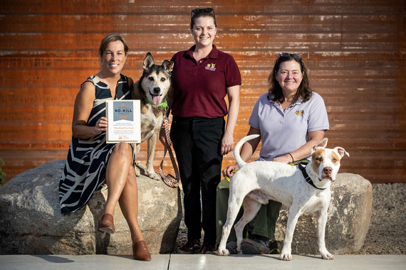 PACC staff with award