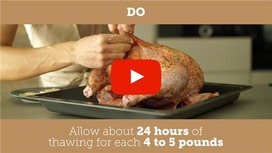 Thanksgiving Dos and Don'ts