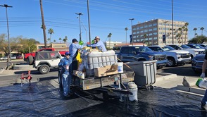 Grease collection drive