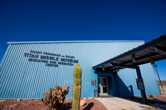 exterior picture of the Titan Missile Museum