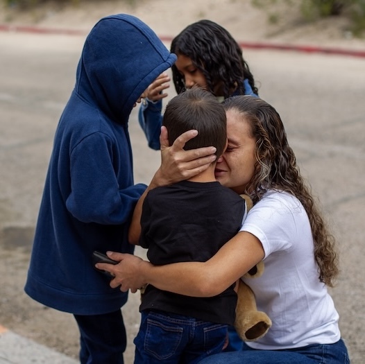 A family reunited, thanks to Pima County and Catholic Community Services