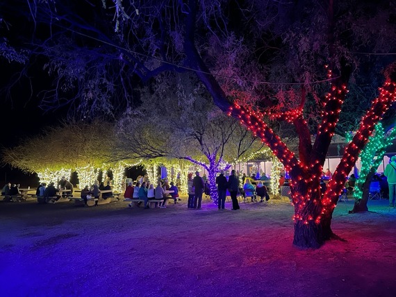 Winter visitors at Canoa Ranch