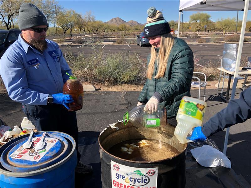 Grease collection event