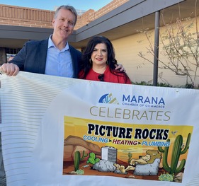 Supervisor Rex Scott at Picture Rocks event