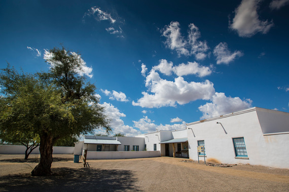 Raúl Grijalva's house at Historic Canoa Ranch
