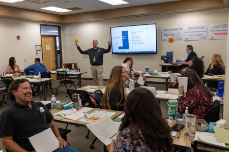 Supervisor training class