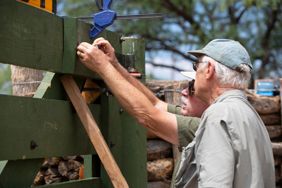 Maintenance at Canoa Ranch