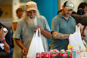 homeless library event