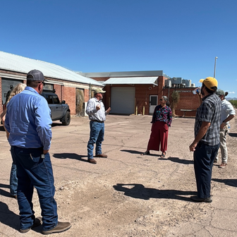Visit to the Former Roger Road Wastewater Treatment Facility