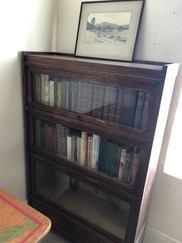 bookcase at canoa ranch 