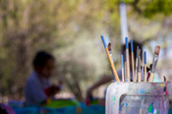 Arivaca Community Center paints
