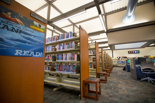 books at library