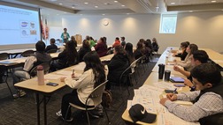 Group in classroom setting