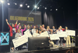 IdeaFunding winners with big checks