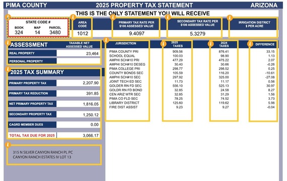 tax statement