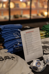 Summer sale at visitor center gift shop