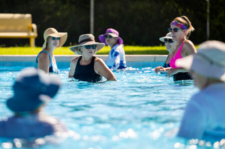 water aerobics
