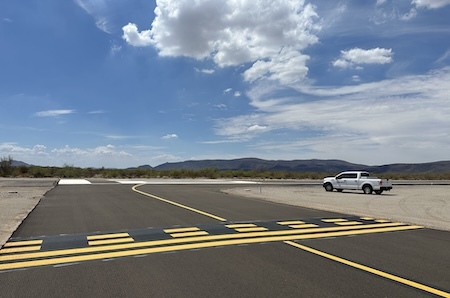 Runway at Ajo airport