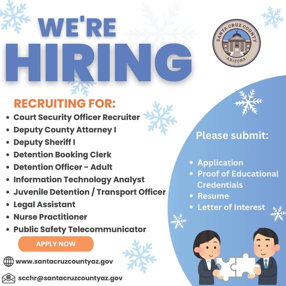 We're Hiring Flyer
