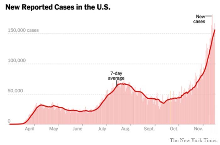 New Reported Cases NYT