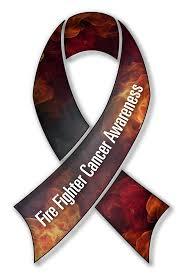 Firefighter Cancer Awareness Ribbon