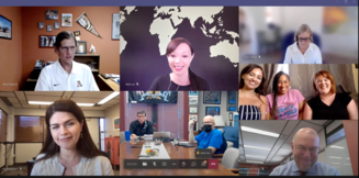 Council meeting screenshot - home hair salons