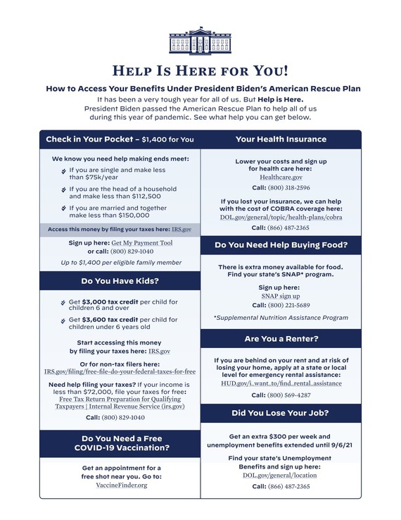 American Rescue Plan Resources