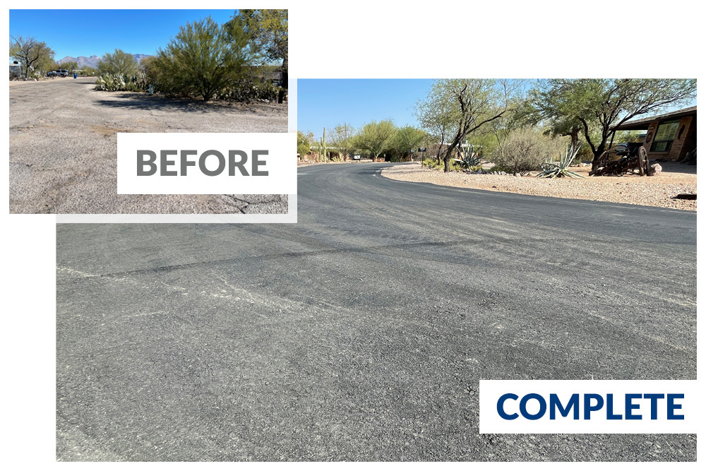 Hiawatha Hills Before & Complete