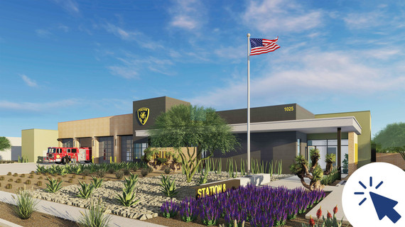Tucson Fire Station 8 Design Rendering