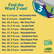 Ward 3 Rec van December