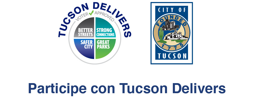 Spanish Tucson Delivers & City of Tucson logos