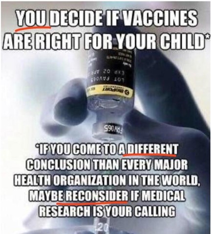 Vaccine Campaign Image - You decide if vaccines are right for your child