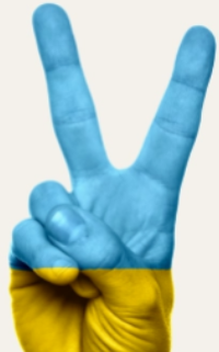 Ukraine Peace Fingers