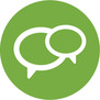 Feedback bubble icon