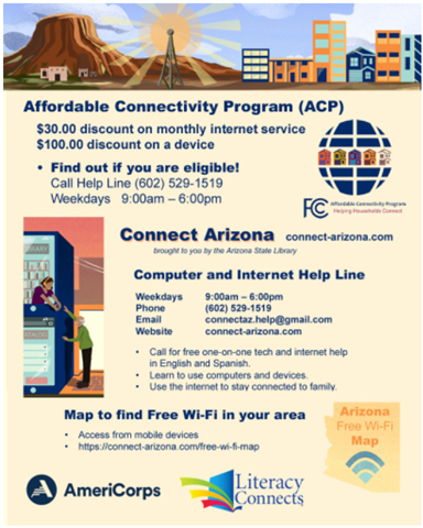 The Affordable Connectivity Program (ACP) poster
