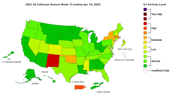 Flu Heat Map