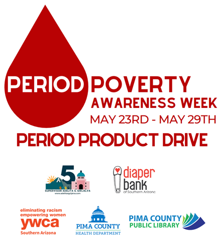 Flyer Showing Period Poverty Awareness Week