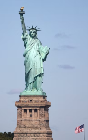 Picture showing Statue of Liberty