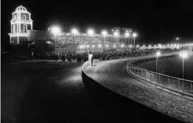 Picture of Tucson Greyhound Park in 1950s.