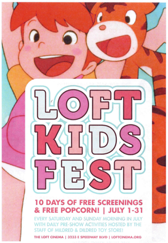 Flyer of Loft Kids Fest 
