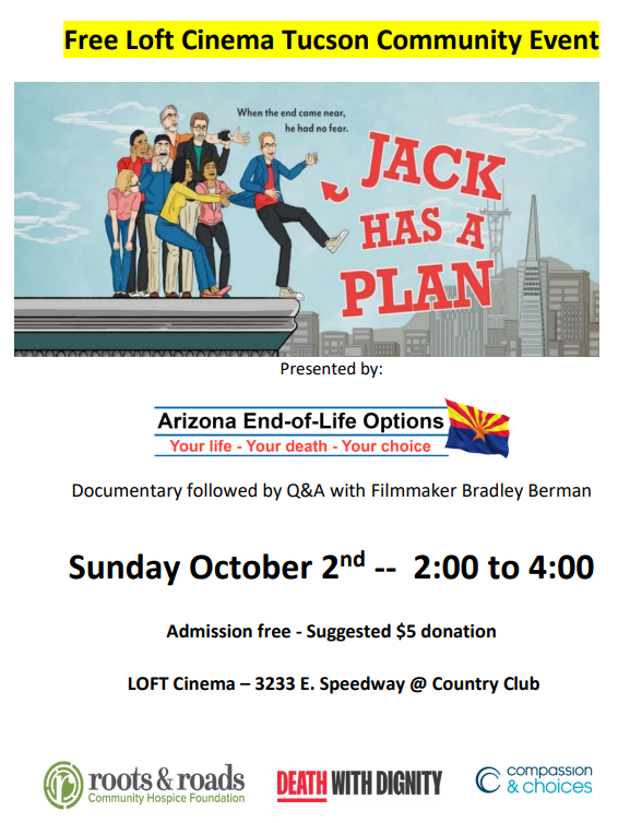Jack has a Plan movie flyer