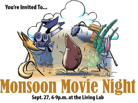 Monsoon Movie Night event flyer