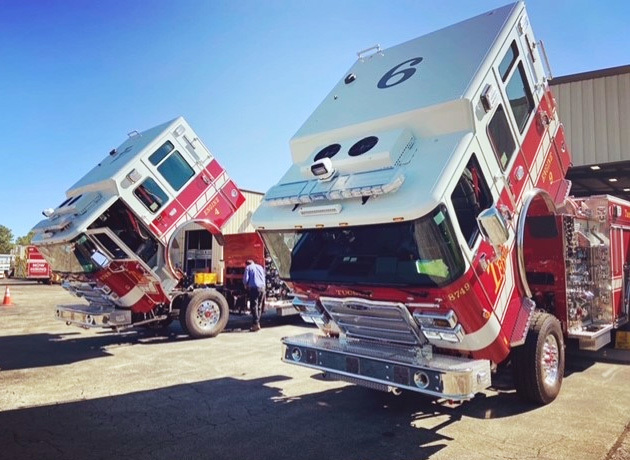 2 new fire engines